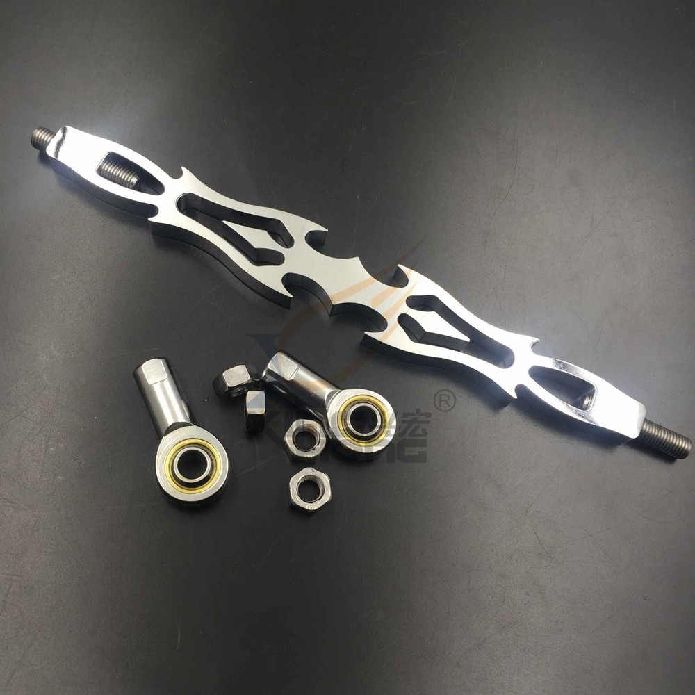 Chrome Spear Shift Linkage For Harley Softail Fxdwg Dyna Glide Flhr Flht