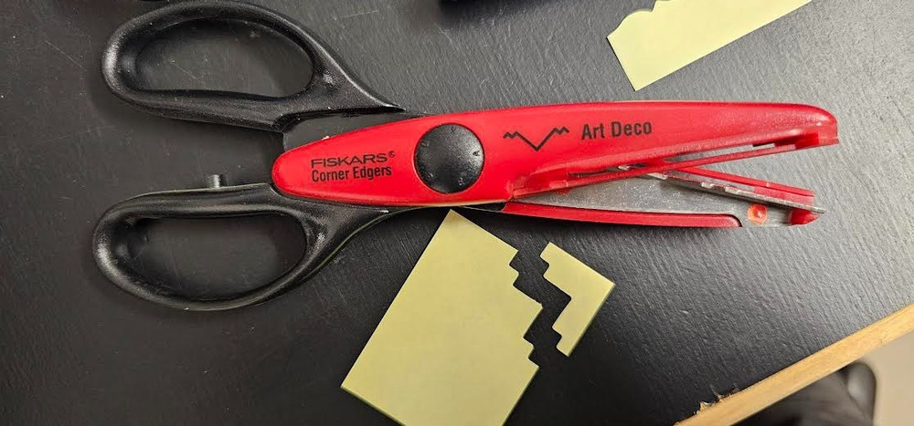 Decorative Edge Scissors, Fiscars, Creative Memories, 4 Different Cuts