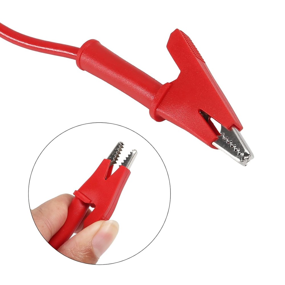 5Pcs Alligator Clip Multimeter Leads | 1500V 15A Electrical Cables
