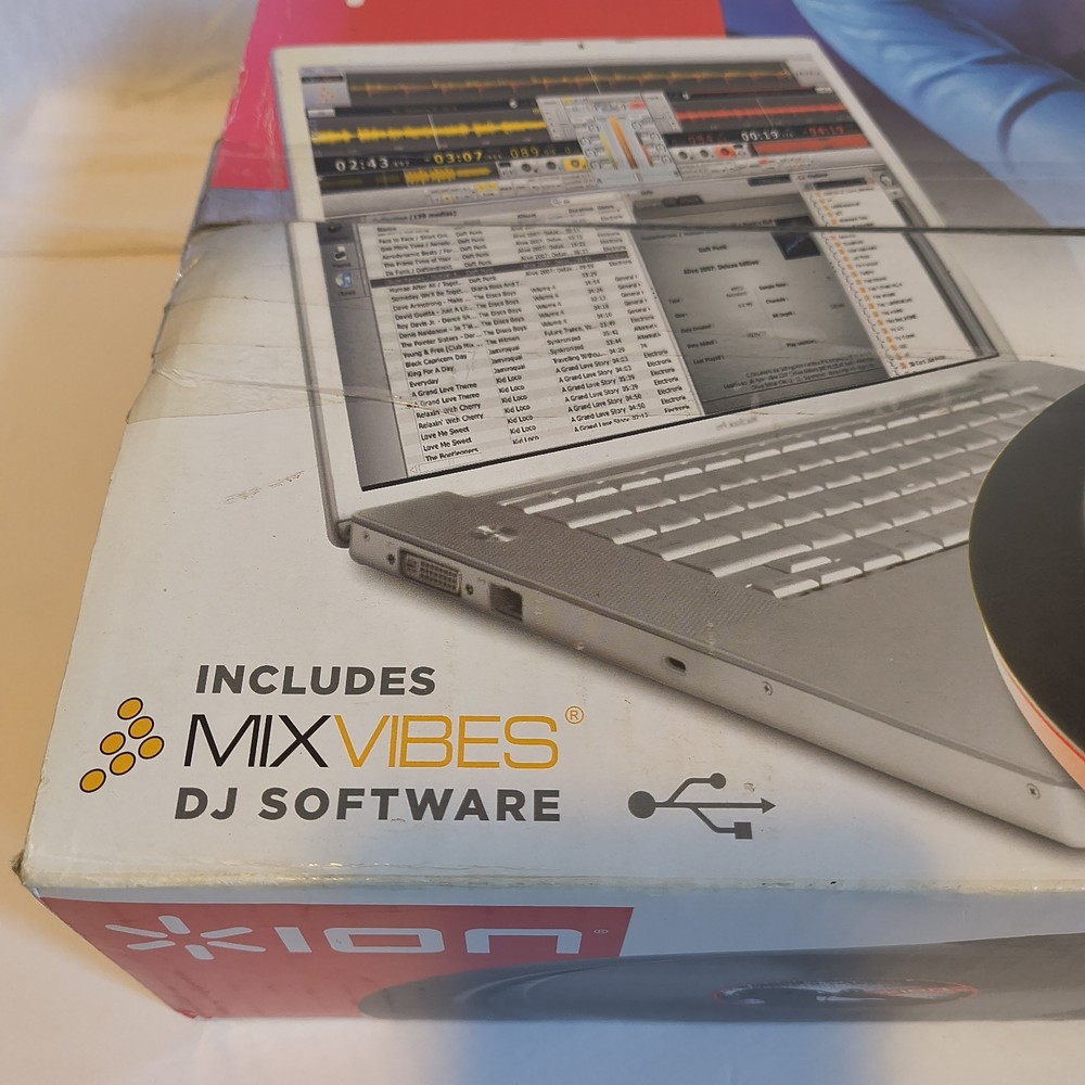 Ion Discover DJ Computer DJ System discovery pc mac usb .