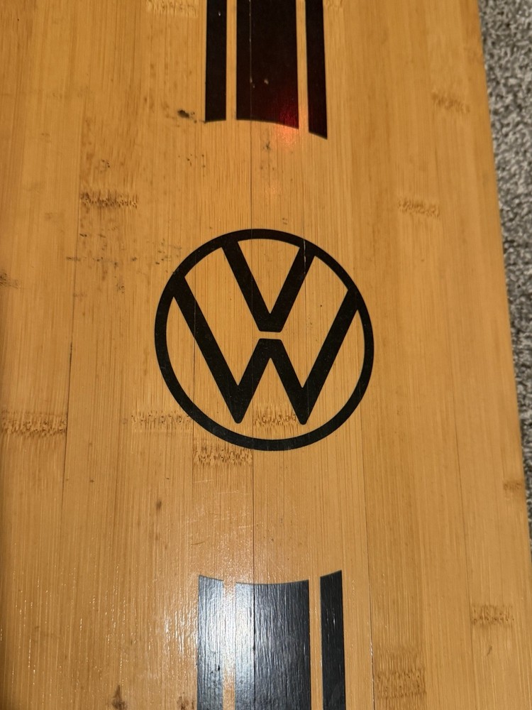 Volkswagen Longboard Skateboard Complete with Wheels Used