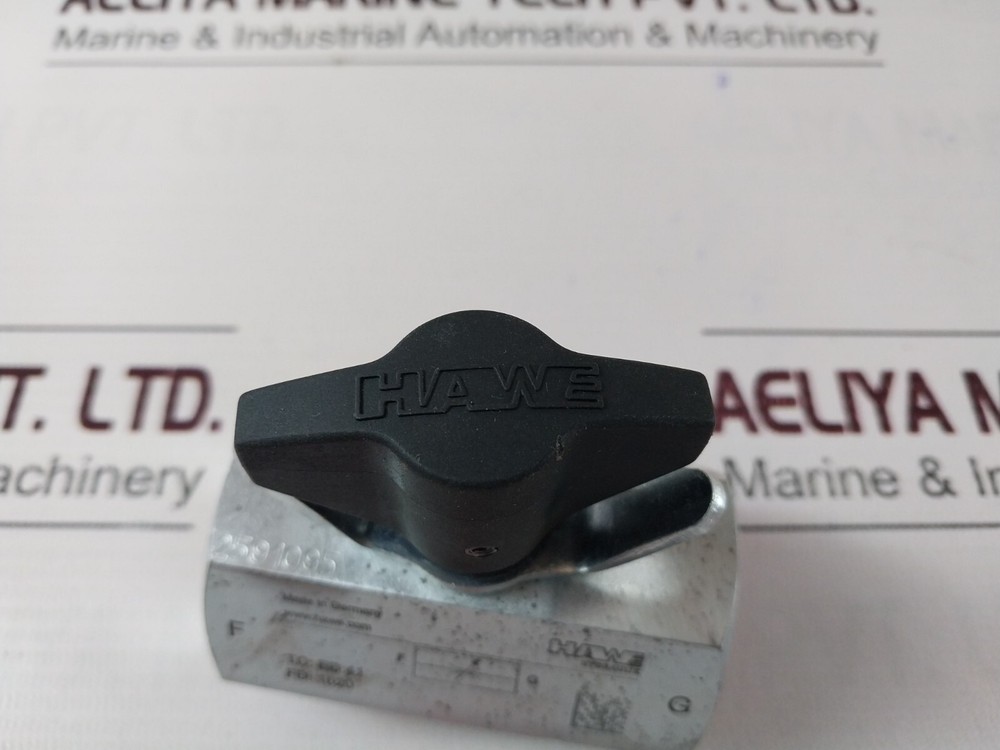 Hawe 2591095 Needle Valve Line Mounted 912.01.04