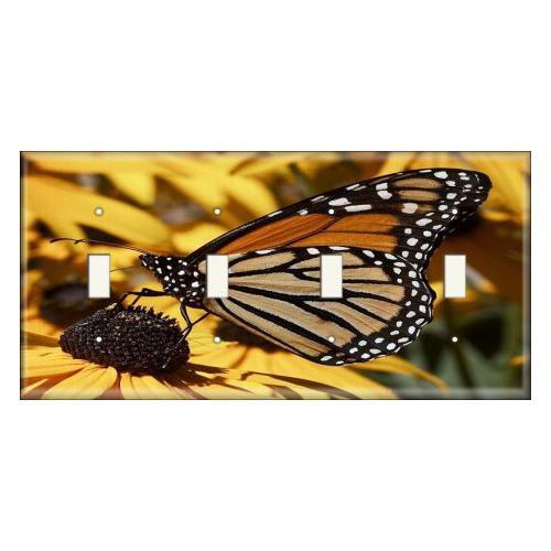 SnazzySwitch Monarch Decorative Light Switch Plate Cover