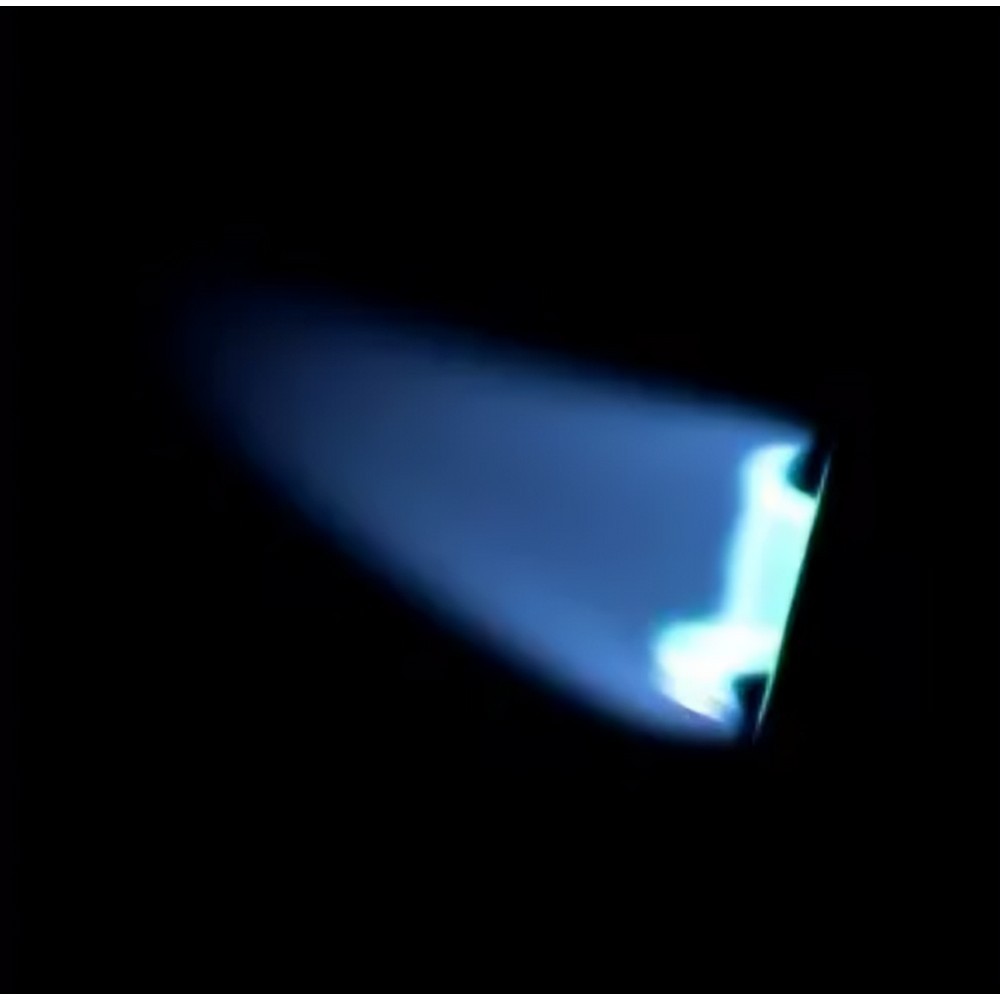 Brebbia Pipe Lighter Blue With Pipe Cleaner Bowl Flame