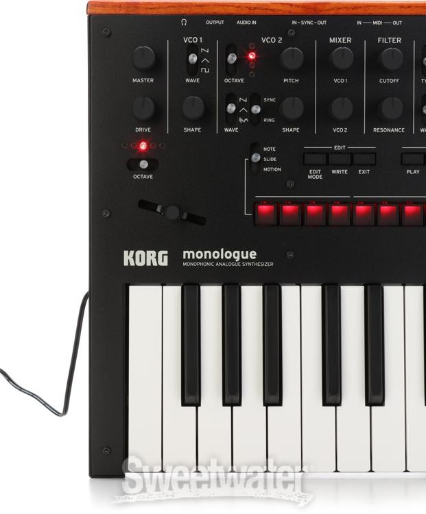 Korg monologue Analog Synthesizer - Black