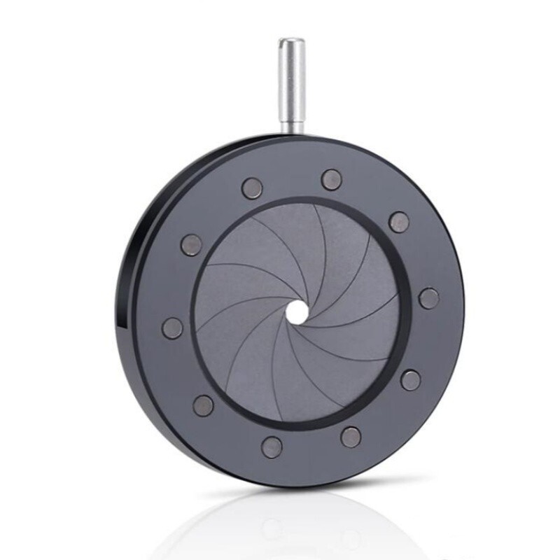 1pc1-16MM Zoom Adjustable Iris Aperture Diaphragm for Microscope Digital Camera