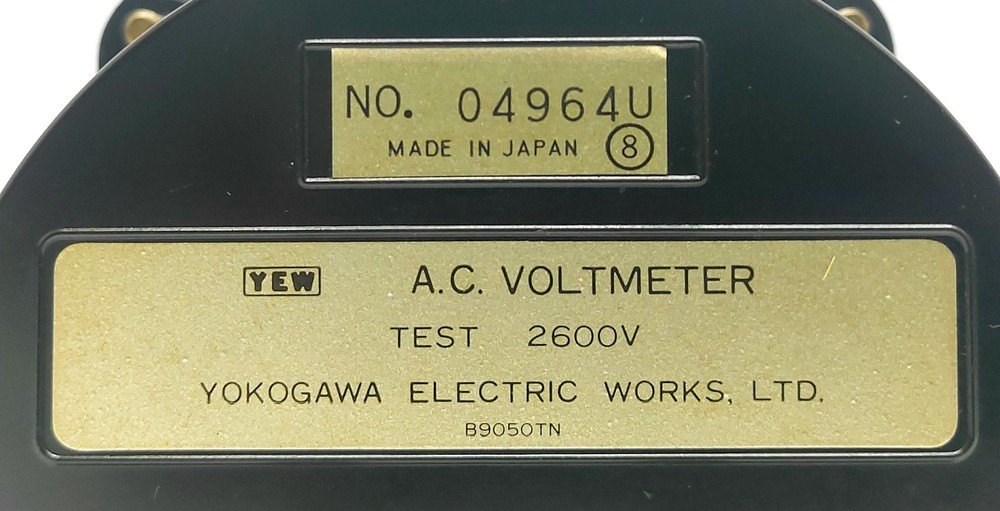 Yokogawa TYPE 2102 A.C Voltmeter