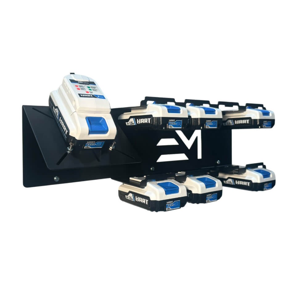 Hart 20v Battery Organizer Charging Station