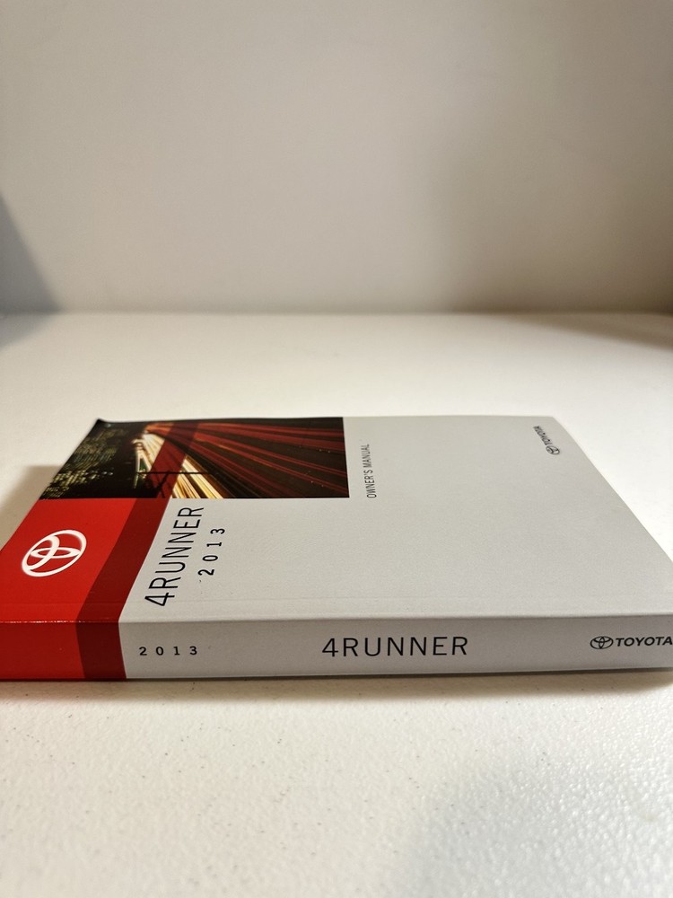 2014 Toyota 4Runner Owners Manual