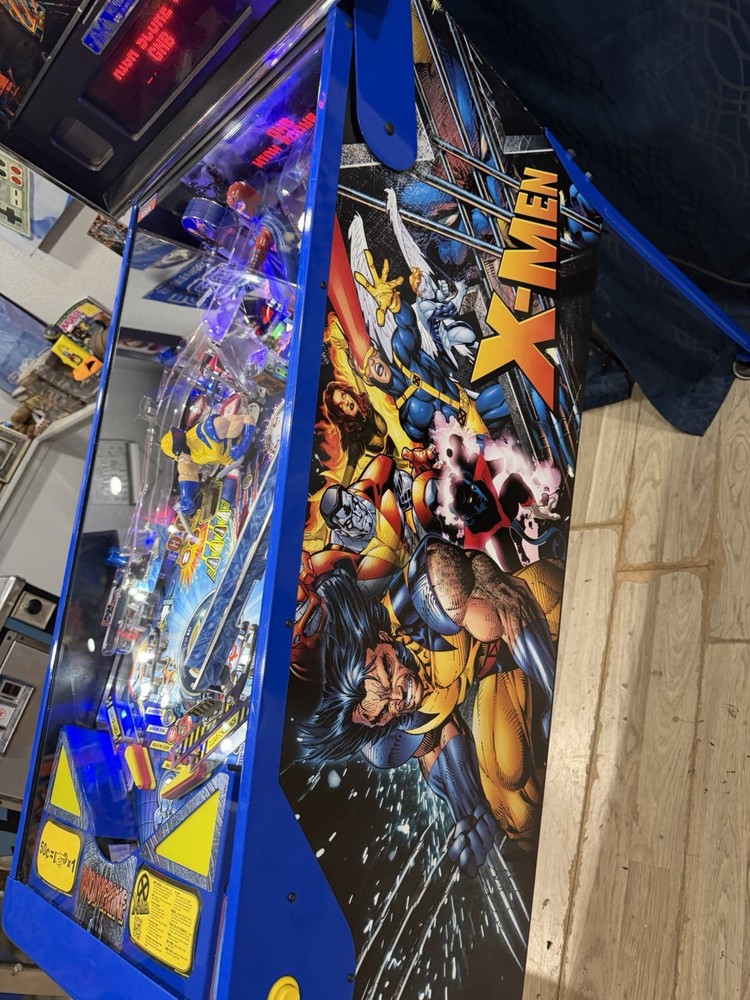 pinball machine Xmen Le Wolverine, extremely Rare