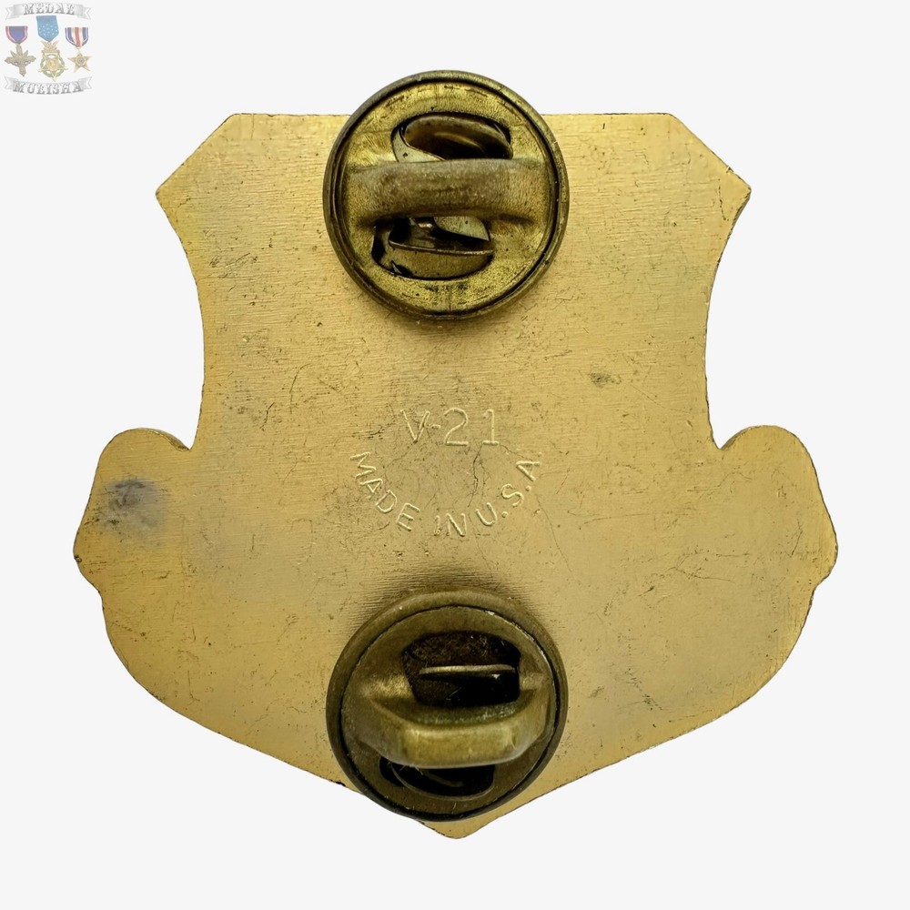 AIR FORCE AIR COMBAT COMMAND CREST INSIGNIA SECURITY FORCES 1-1/2” CAP SIZE V-21