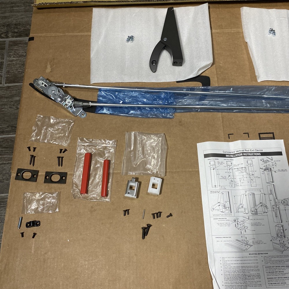 Brand New-Open Box-LSDA Crossbar Exit Device Model 1052DU