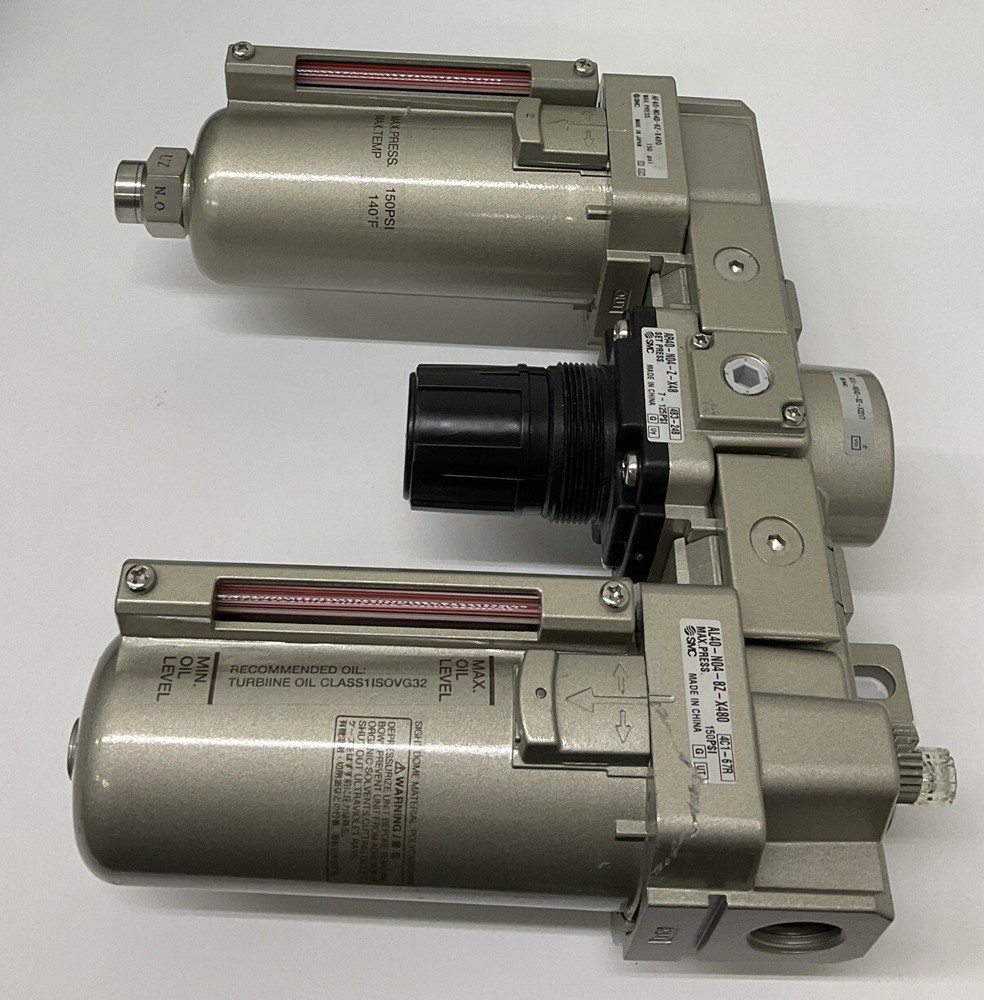 SMC AC41-N04D-8Z-X221 Filter, Regulator and Lubricator Module