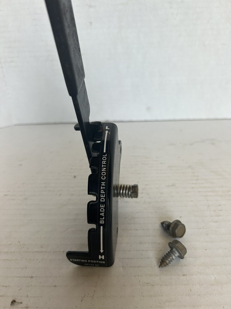 Craftsman 247762460 Edger Engine Blade Depth Control
