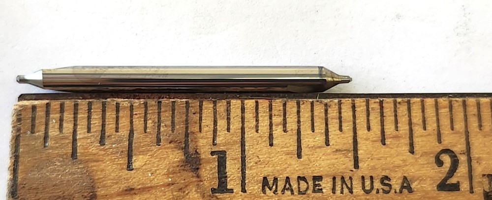 HTC 585-0460 #1 60° SOLID CARBIDE CENTER DRILL
