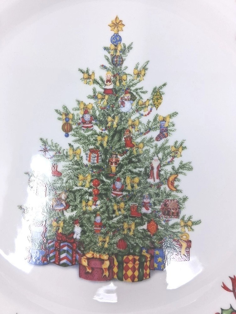 Christopher Radko Traditions Plate Dinner Christmas Replacement Accent 10.75"