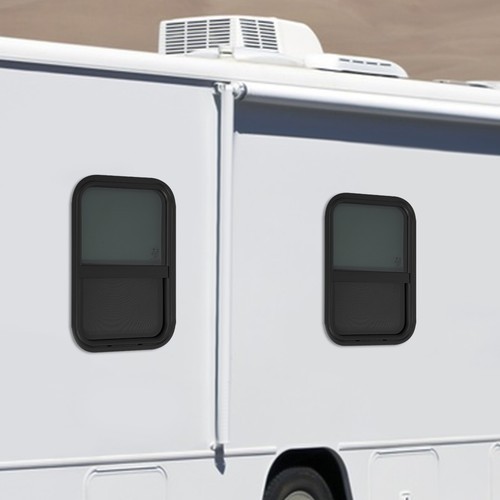 RV Window Slide Window Clip-on Mounting Rectangular Vertical Venting Window