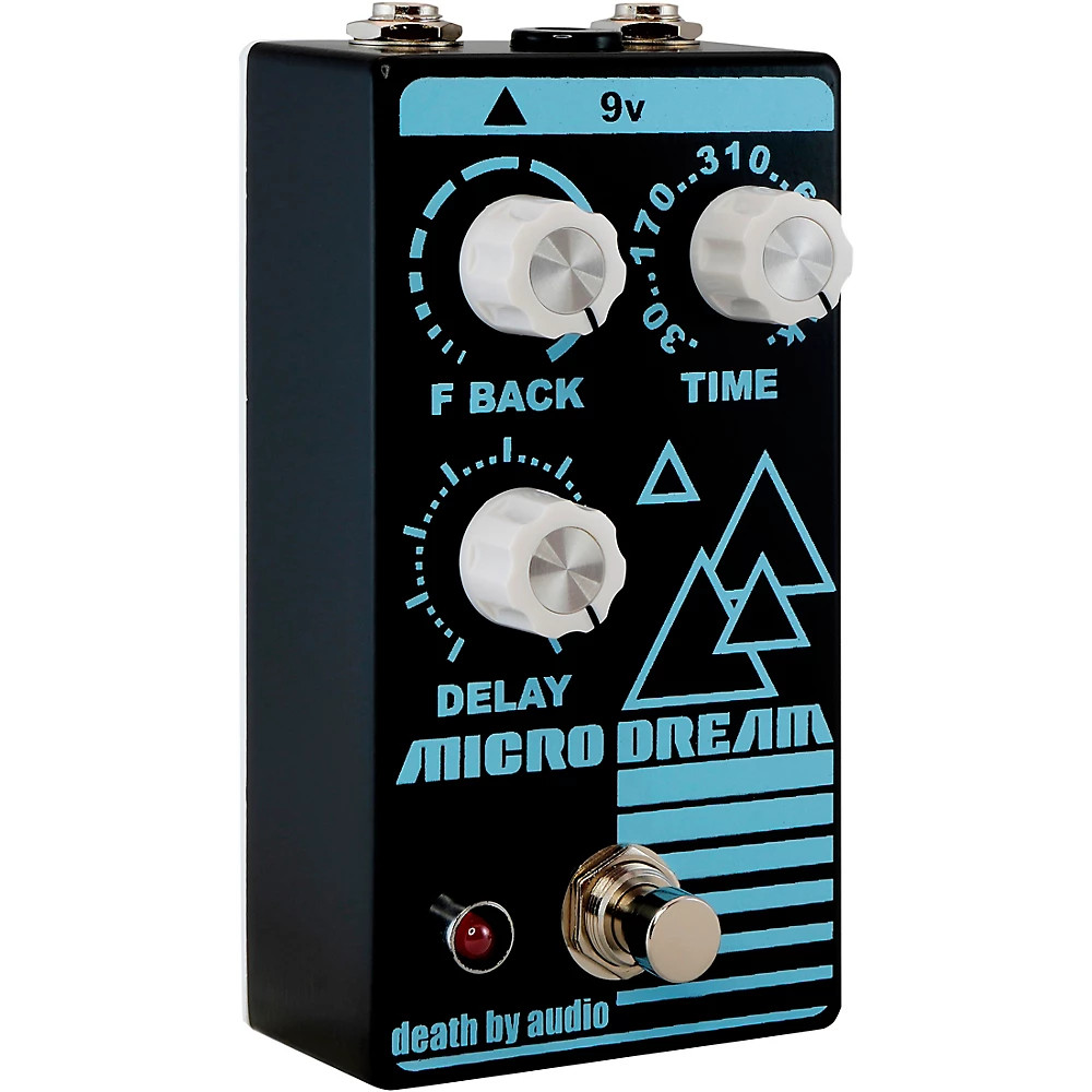 DEATH BY AUDIO Micro Dream Lofi Delay Effects Pedal Black