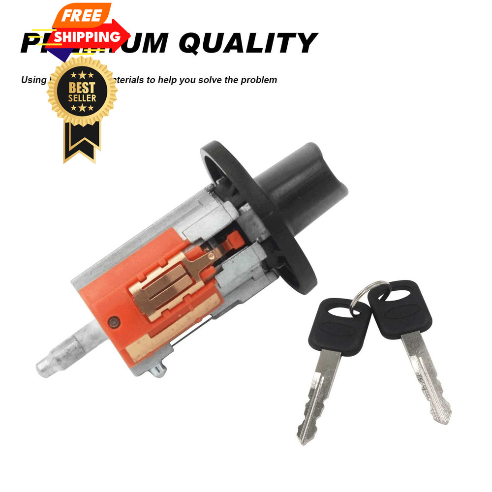 Ignition Switch Lock Cylinder Compatible with 1996-2018 Ford