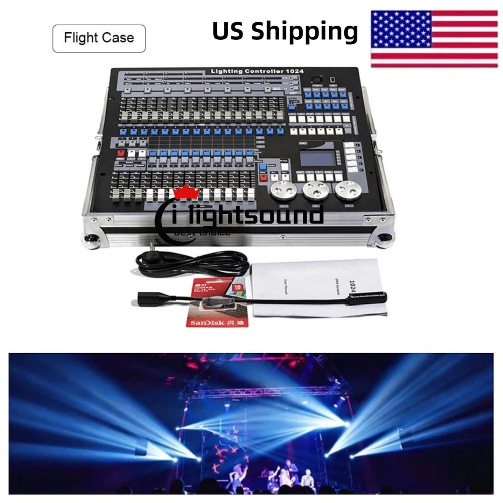 1024 DMX Controller DJ Professional Controller Stage Equipment DMX Dj Light/case