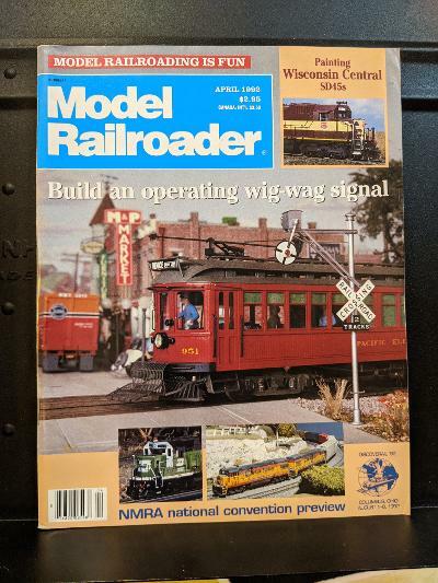 MODEL RAILROADER April 1992