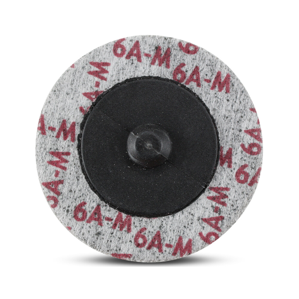 5 Pack - 2" Inch Unitized Quick Change Discs 6AM A/O Medium Deburr Type R Roloc