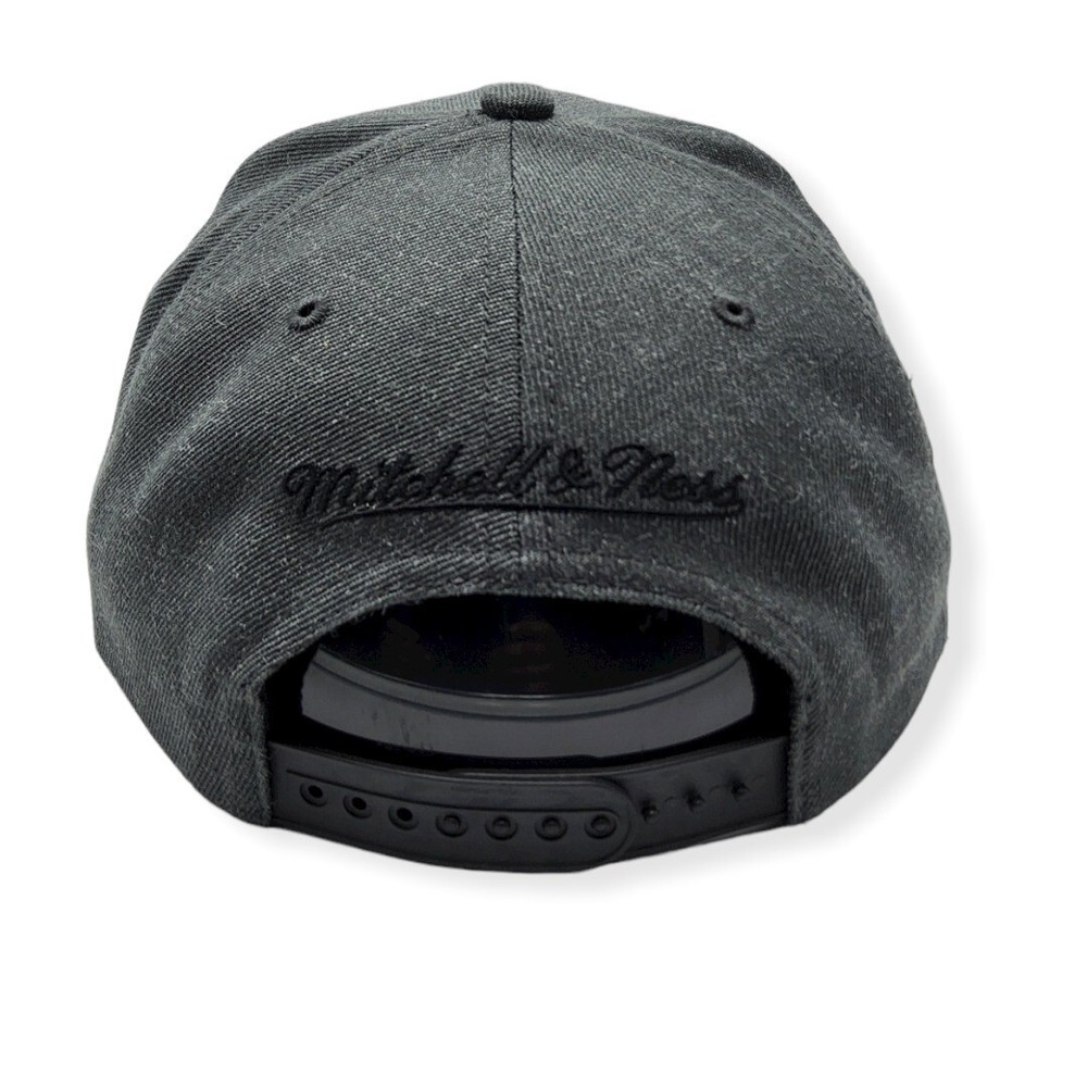 Mitchell & Ness Houston Rockets Dark Heather Wool HWC Adjustable Snapback Hat