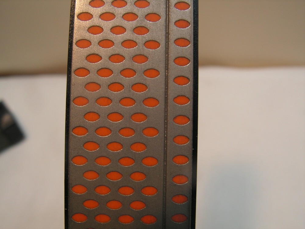 Smith's 4-Inch FINE & COARSE Diamond Combo Sharpening Stones Case & Handle