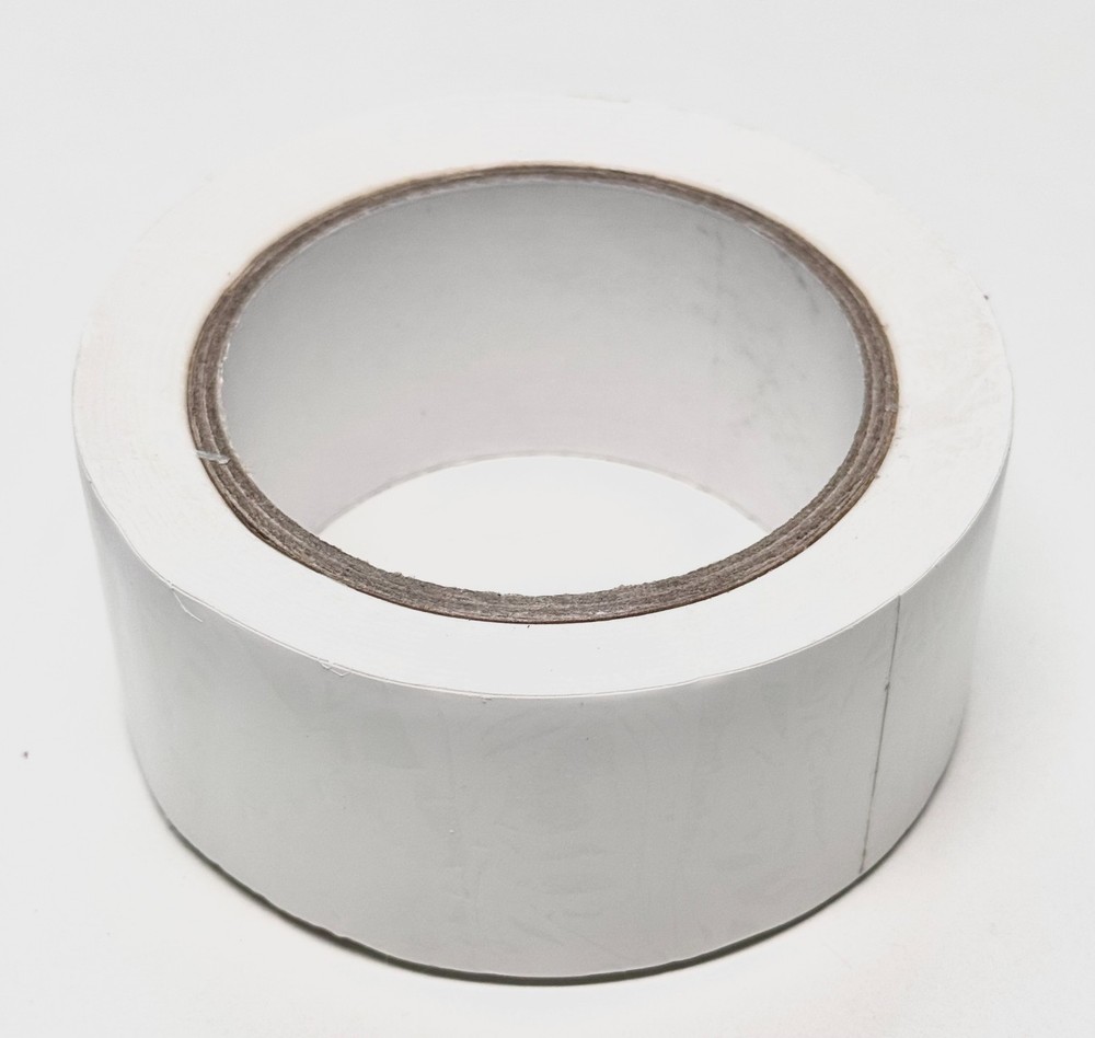 Solid SPVC Vinyl Colored Tape Seconds 2" x 36yds White