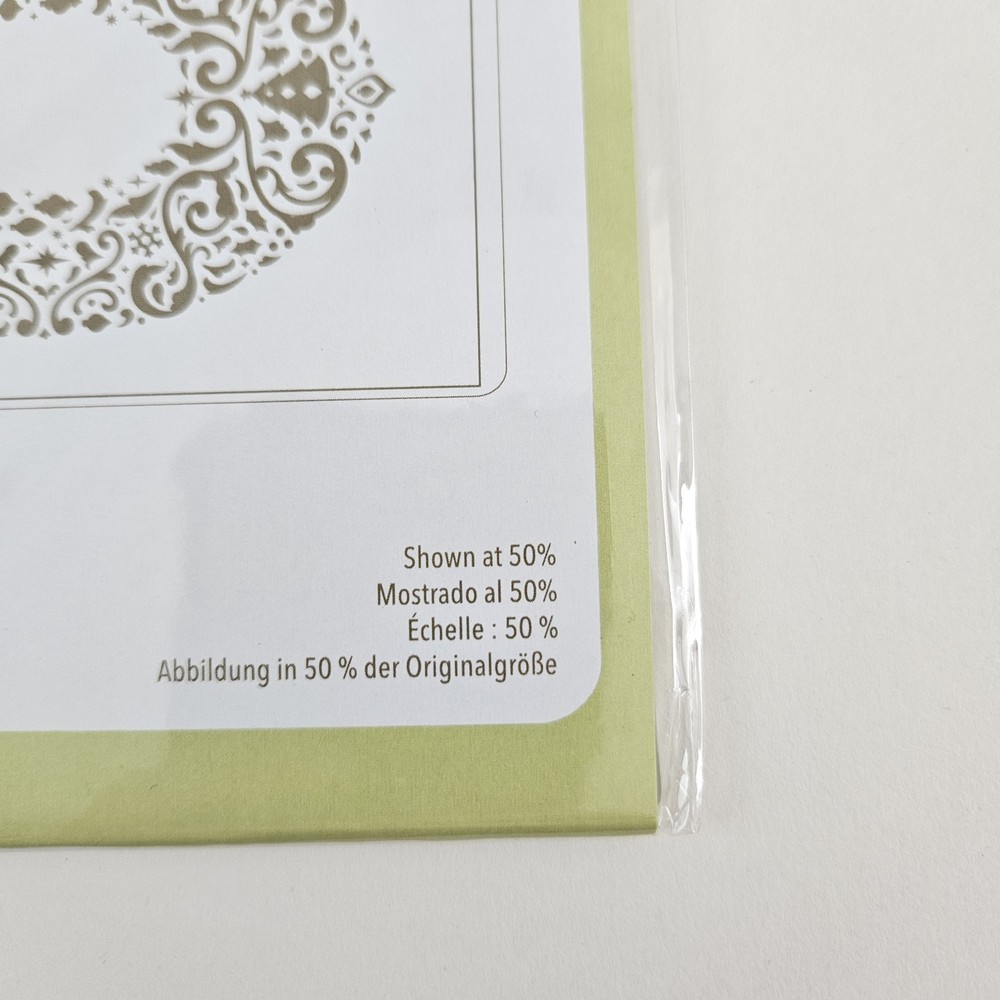 Stampin Up Big Shot Embossing Folder Holiday Frame
