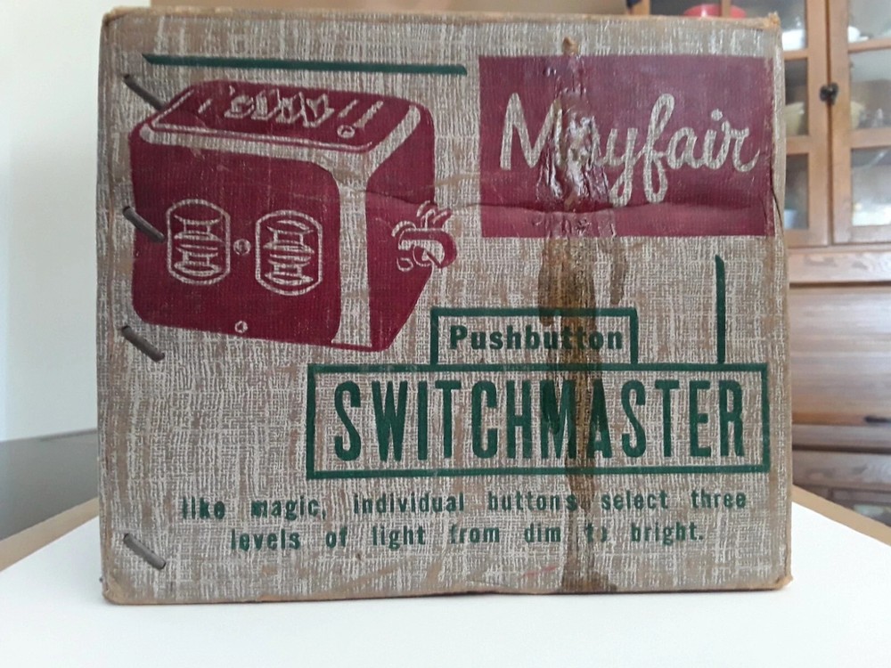 Mayfair Vintage Cinematography Lighting Switchmaster 3 Settings Dim/Half/Bright