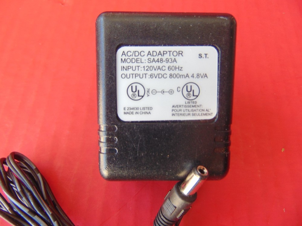 AC Power Adapter Supply SHENZHEN SA48-93A Multi-Purpose