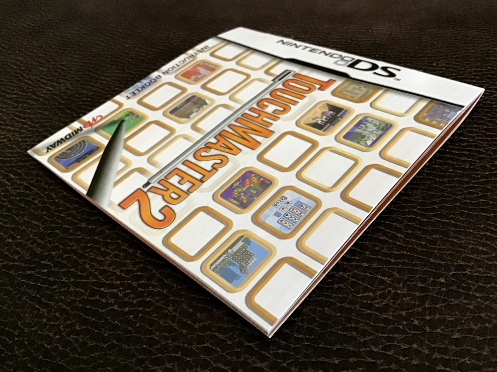 TouchMaster 2 (2008) - Nintendo DS NDS - Manual