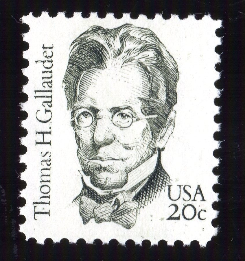 Scott #1861 Thomas H. Gallaudet Single Stamp - MNH