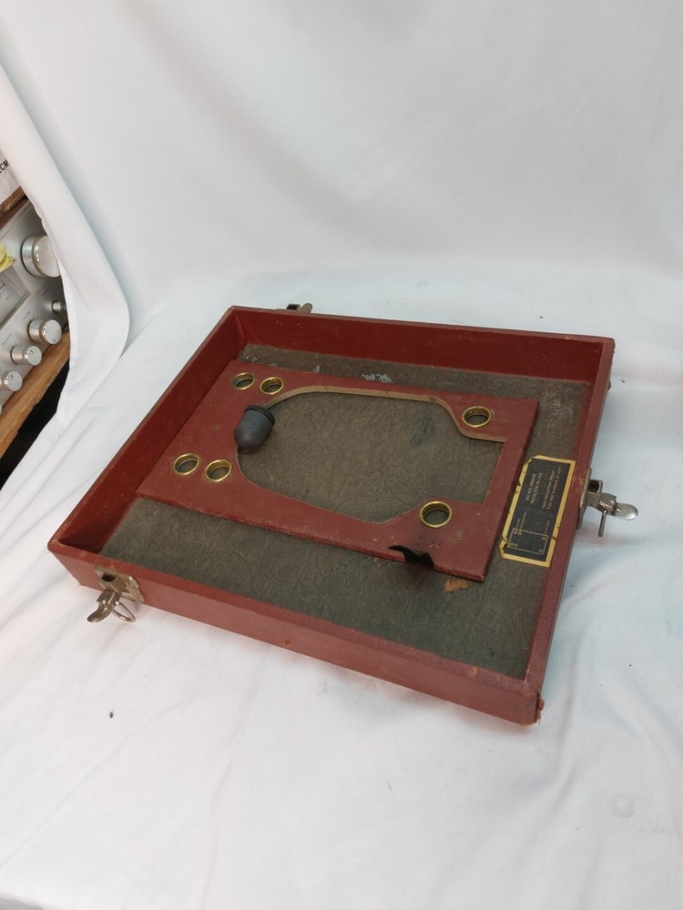 Vintage TDC VIVID Slide Projector Model D Selectron Semimatic w/Case Bell & Howe