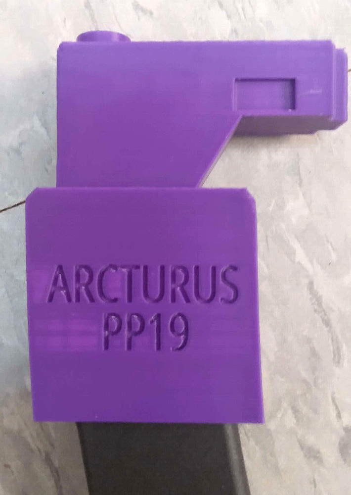 Arcturus PP19 Airsoft AEG Odin Speedloader Adapter (Purple)