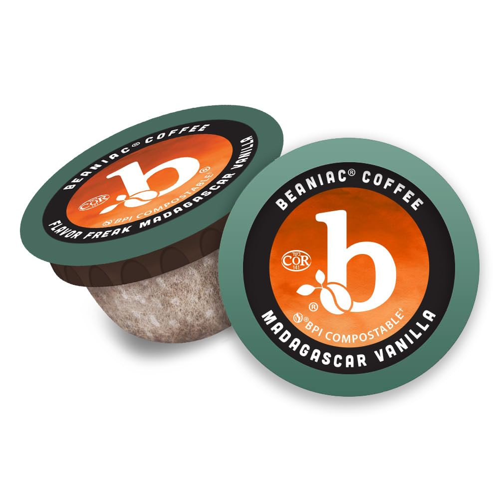 Organic Madagascar Van Swiss Water Decaffeinated Medium Roast Single Serve Com