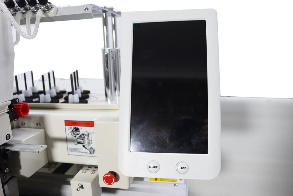 Double-station 12 Needles Automatic Computerized Embroidery Machine 110V/220V