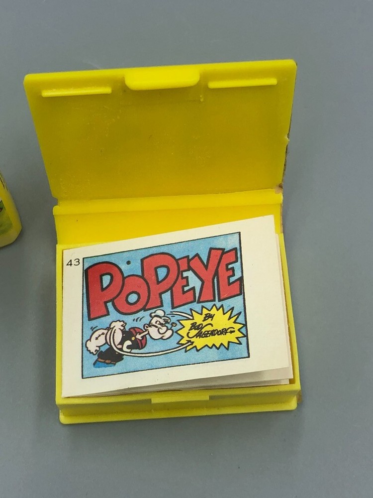 1984 Full CANDY COMICS Container POPEYE & BLONDIE Vintage Albert's