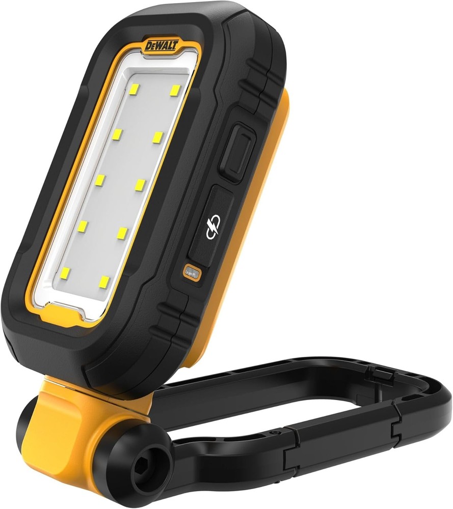 DEWALT LED Light, Powerful and Compact Work Light, Magentic Handle, USB-C Rech