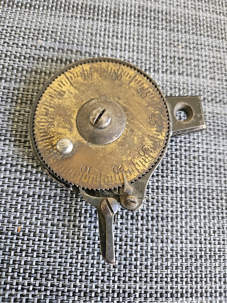 Vintage Brass Gauge