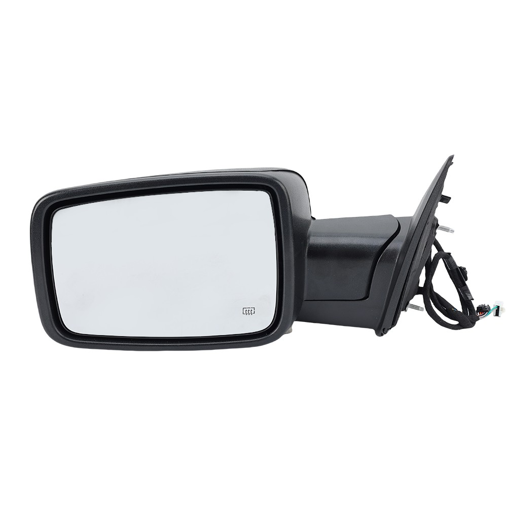Left/Driver Mirror Power Fold+Heated+Temp Sensor For 2013-2019 Dodge Ram 1500