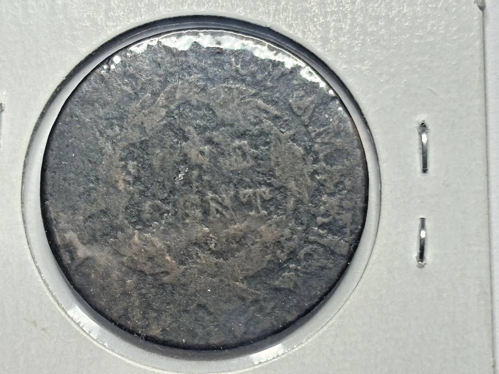 1825 Coronet Head Large Cent Coin - Early Copper