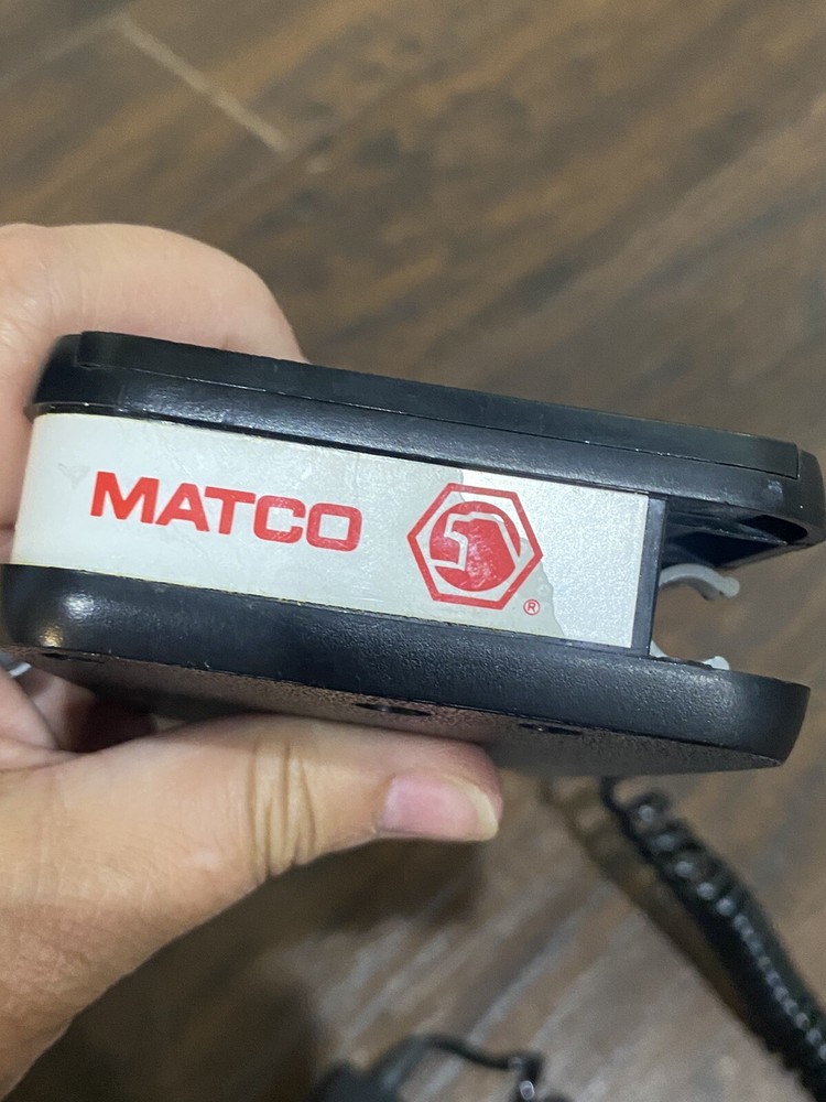 MATCO Tools AC550 Automatic Halogen Refrigerant Leak Detector With Case READ