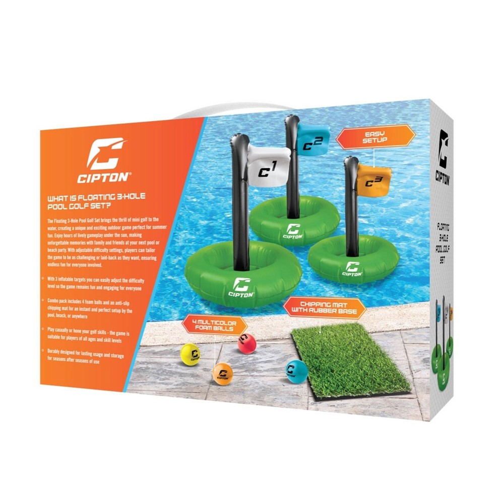 Cipton Floating 3 Hole Pool Golf Set Game CPPG8093HG-LSP