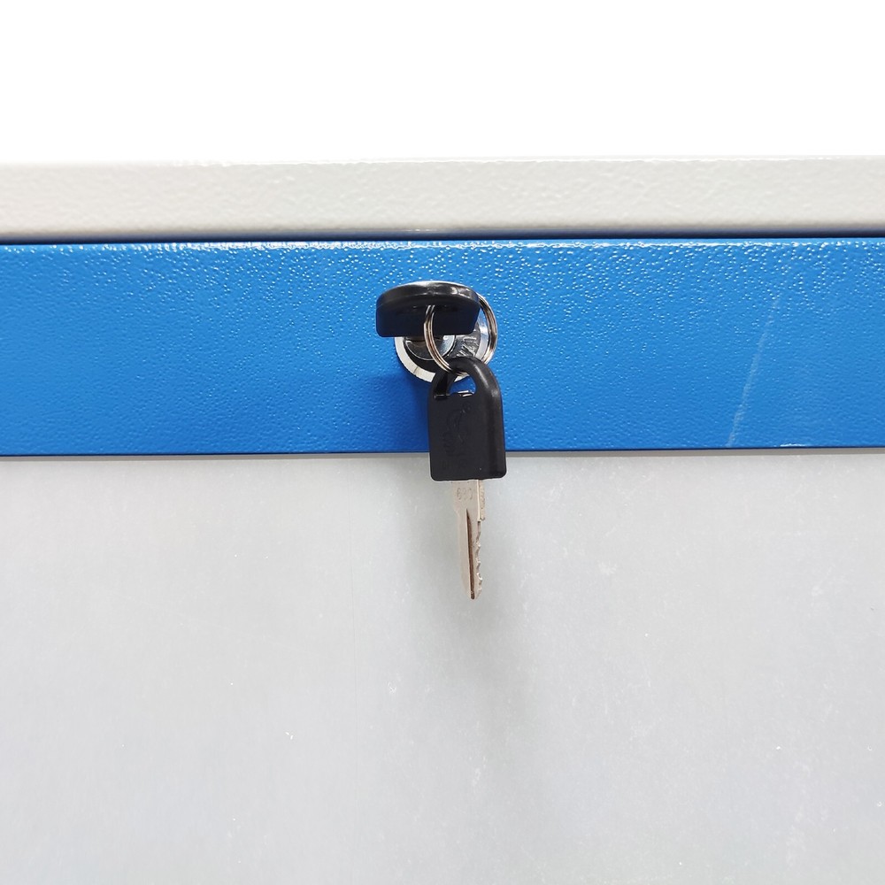 Mobile PC Industrial Computer Security Cabinet Dustproof Anti-theft Cabinet
