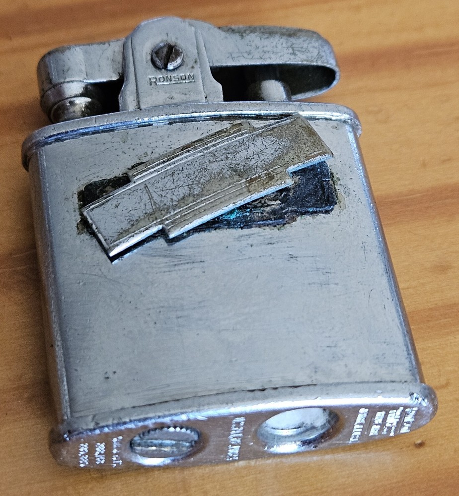 Vintage Ronson Princess Cigarette Lighter Used Untested As Is C1A
