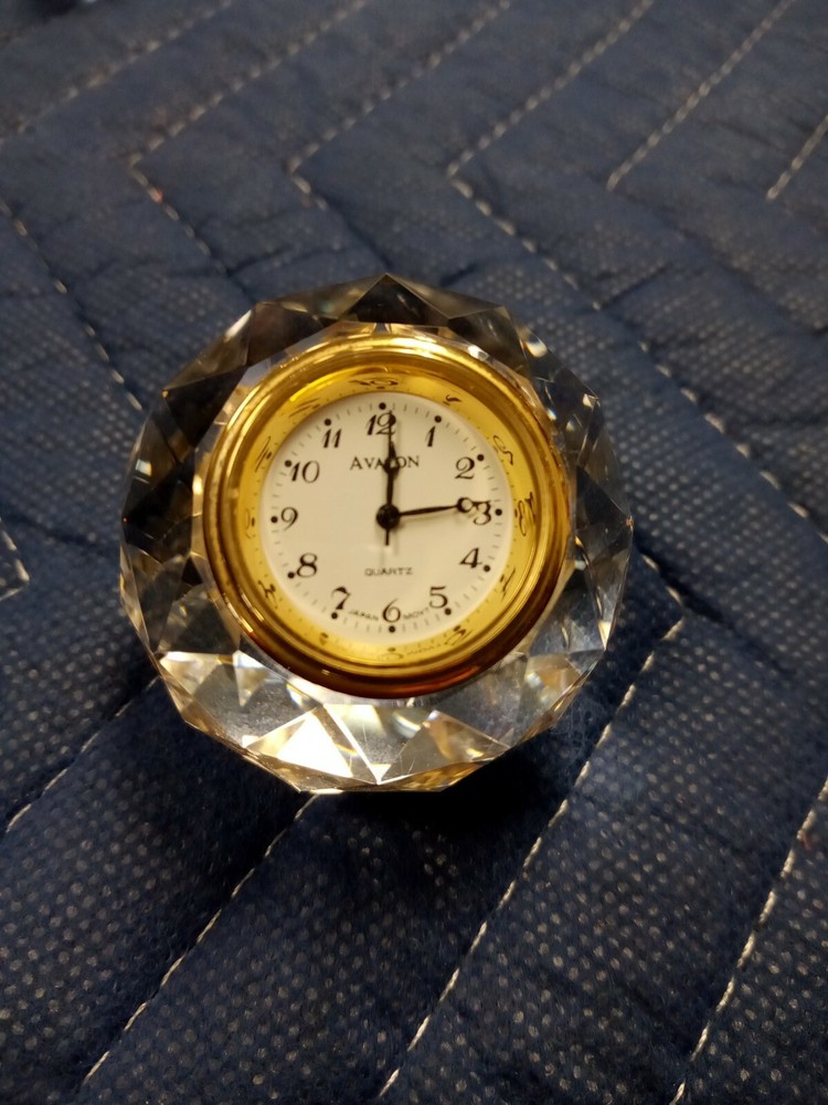 Avalon Crystal Ball Desk Clock