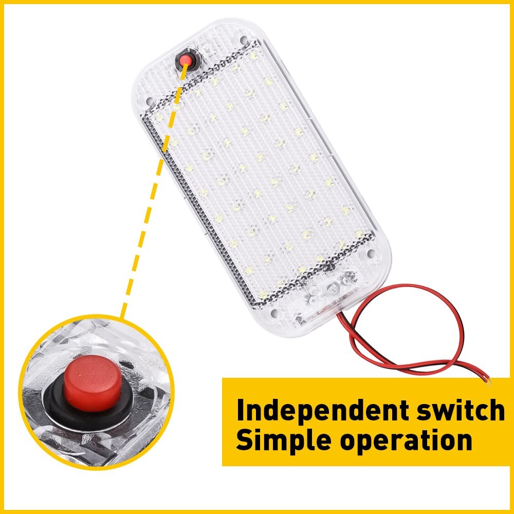 2 Pack 12V Led RV Ceiling Dome RV Light Interior Lighting for Trailer Camper USA