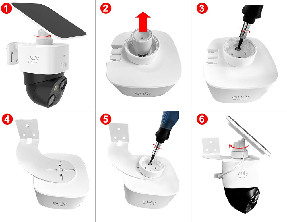 2Pack Corner Wall Mount Bracket for Eufy Security Solocam S340 and and Solocam E